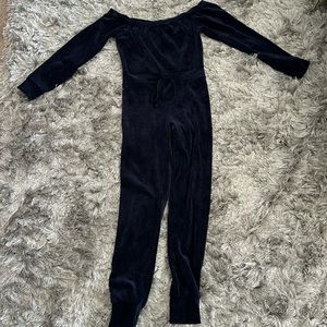 Fashion Nova Velour Jumpsuit